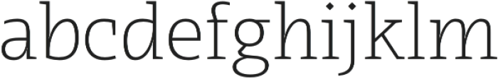 Radcliffe Text Light otf (300) Font LOWERCASE