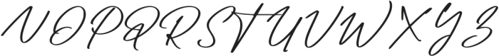 Radditya Signature otf (400) Font UPPERCASE