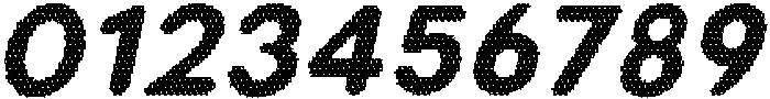 Radeil Rounded Disco Italic otf (400) Font OTHER CHARS