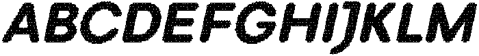 Radeil Rounded Disco Italic otf (400) Font UPPERCASE