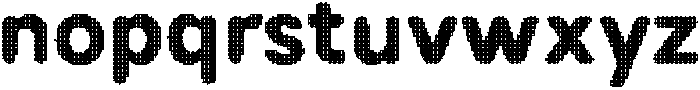 RadeilRoundedDisco-Regular otf (400) Font LOWERCASE
