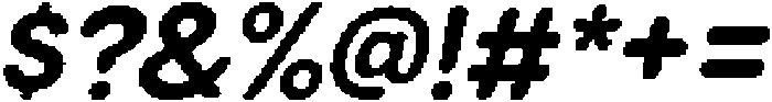RadeilRoundedPixel-Regular otf (400) Font OTHER CHARS