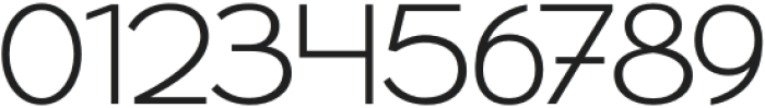 Radets Thin otf (100) Font OTHER CHARS