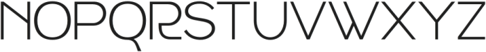 Radets Thin otf (100) Font UPPERCASE