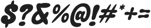 Radey Italic otf (400) Font OTHER CHARS