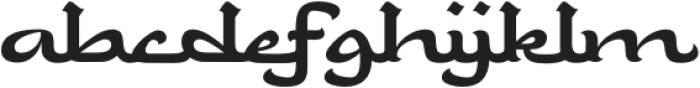 Radia Regular otf (400) Font LOWERCASE