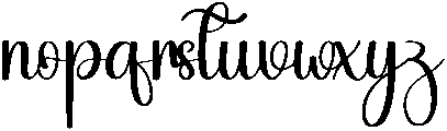 Radiant Regular otf (400) Font LOWERCASE