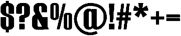 RadiantSpectrum otf (400) Font OTHER CHARS