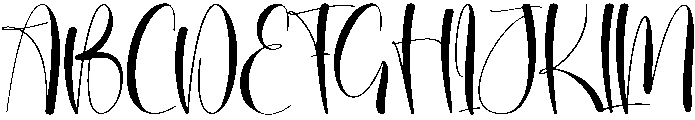 Radiate Regular otf (400) Font UPPERCASE
