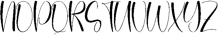 Radiate Regular otf (400) Font UPPERCASE