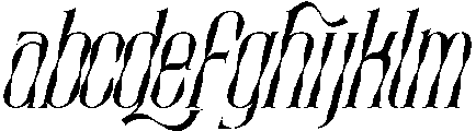 Radiation Structure Regular Italic otf (400) FONT