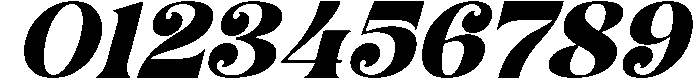Radical Blending Italic otf (400) Font OTHER CHARS