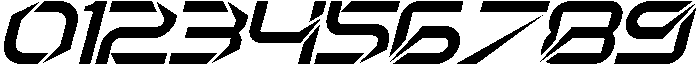 Radically Changed Italic otf (400) Font OTHER CHARS