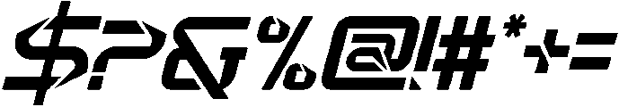 Radically Changed Italic otf (400) Font OTHER CHARS