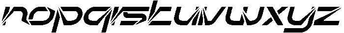 Radically Changed Italic otf (400) Font LOWERCASE