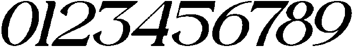 Radivelle Italic otf (400) Font OTHER CHARS