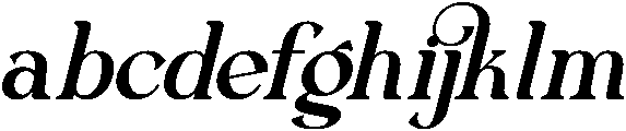 Radivelle Italic otf (400) FONT