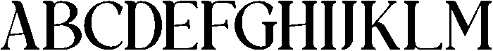 Radivelle otf (400) Font UPPERCASE