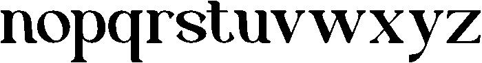 Radivelle otf (400) Font LOWERCASE