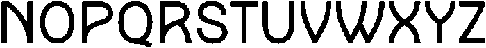 Radja Regular otf (400) Font UPPERCASE