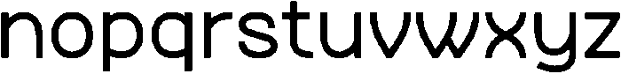 Radja Regular otf (400) Font LOWERCASE