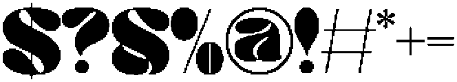 Radley-Regular otf (400) Font OTHER CHARS