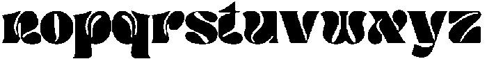 Radley-Regular otf (400) Font LOWERCASE