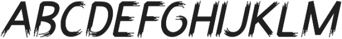 Radora Italic otf (400) Font LOWERCASE