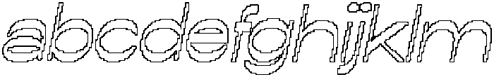 Raely Pixel Outline otf (400) FONT