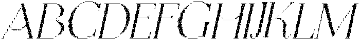 Raena Disco Italic otf (400) Font UPPERCASE