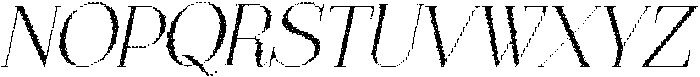 Raena Disco Italic otf (400) Font UPPERCASE