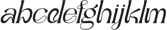 Rafailla Italic otf (400) FONT