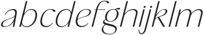 Rafbela Egitha Italic otf (400) FONT
