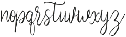 Rafella Script Regular otf (400) Font LOWERCASE