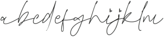 Rafferty Signature otf (400) Font LOWERCASE