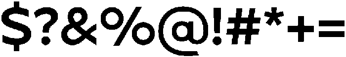 Rafine Bold otf (700) Font OTHER CHARS
