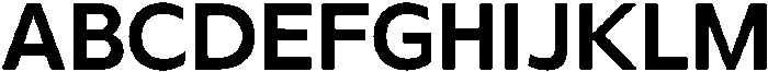 Rafine Bold otf (700) Font UPPERCASE