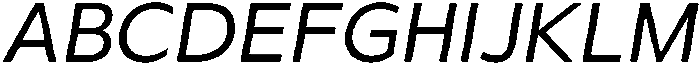 Rafine Book Italic otf (400) Font UPPERCASE