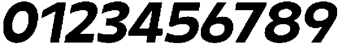 Rafine Extrabold Italic otf (700) Font OTHER CHARS