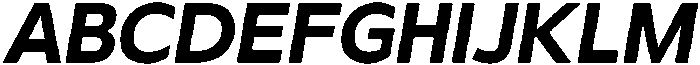 Rafine Extrabold Italic otf (700) Font UPPERCASE