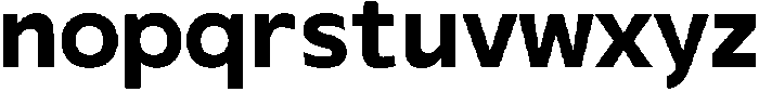Rafine Extrabold otf (700) Font LOWERCASE