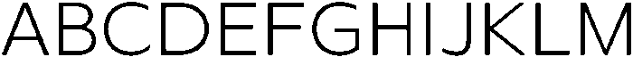 Rafine Extralight otf (200) Font UPPERCASE