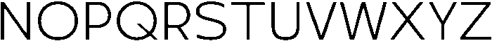 Rafine Extralight otf (200) Font UPPERCASE