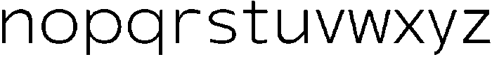 Rafine Extralight otf (200) Font LOWERCASE