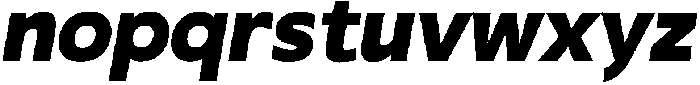 Rafine Ultra Italic otf (900) Font LOWERCASE