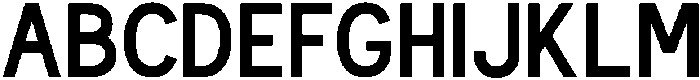 Rafory Regular otf (400) Font UPPERCASE