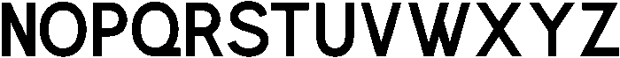 Rafory Regular otf (400) Font UPPERCASE