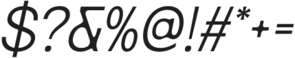 Raftwork Italic otf (400) Font OTHER CHARS