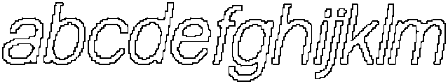 Raftwork Pixel Outline otf (400) FONT