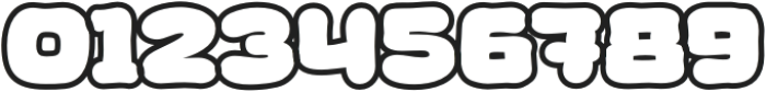 Raga Koner Outline otf (400) Font OTHER CHARS